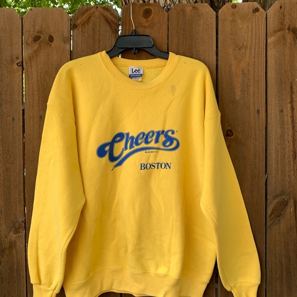 Vintage Cheers Boston Sweatshirt size XL made in USA by Lee Heavyweight. - Picture 6 of 9